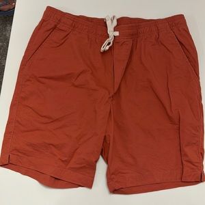 Goodfellow & Co. drawstring pull-on shorts Men’s size medium burnt orange